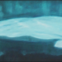 Deep Moby, olio su tela cm 25x80
